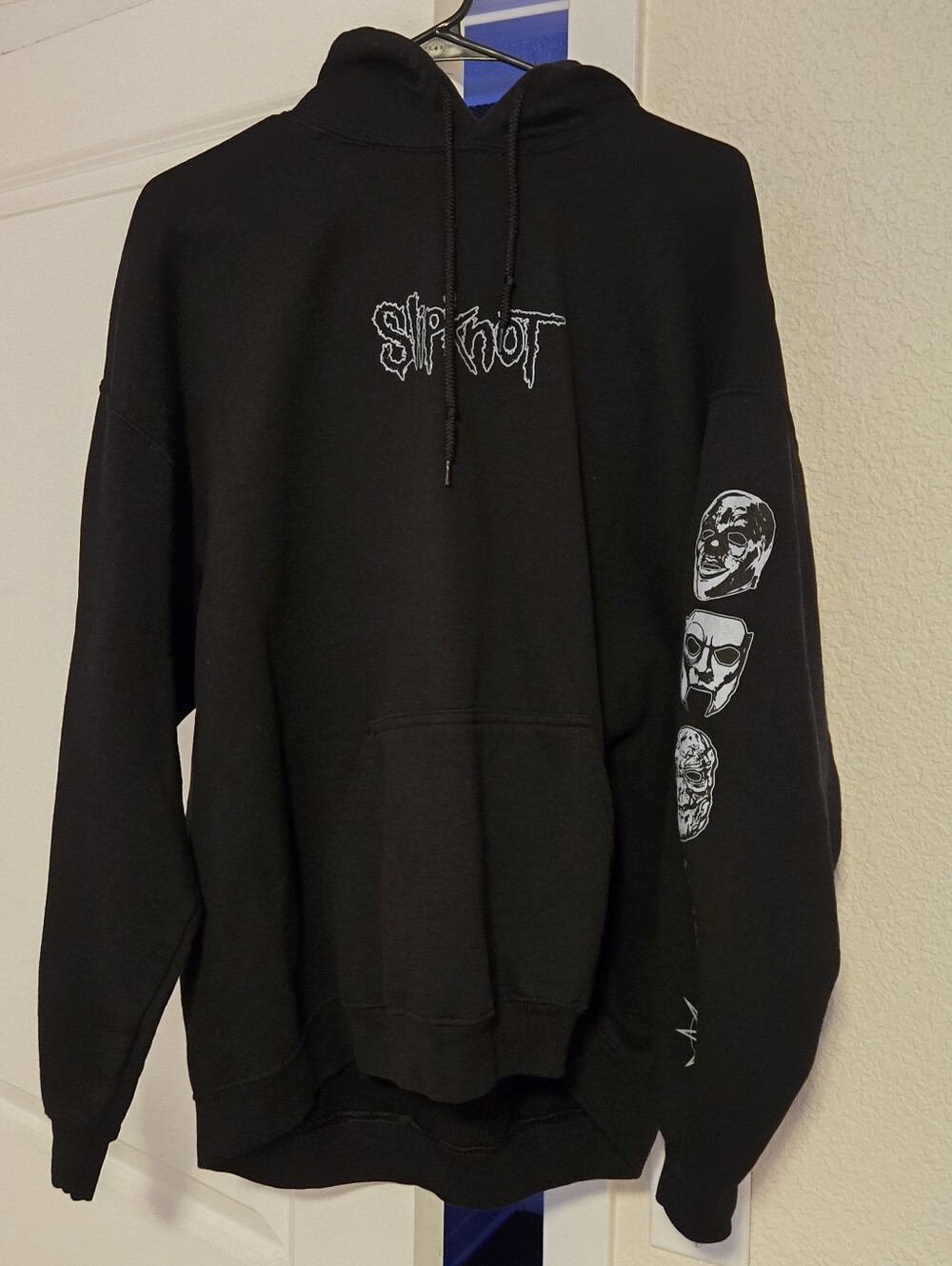 Slipknot XL Black Graphic Hoodie Pullover
